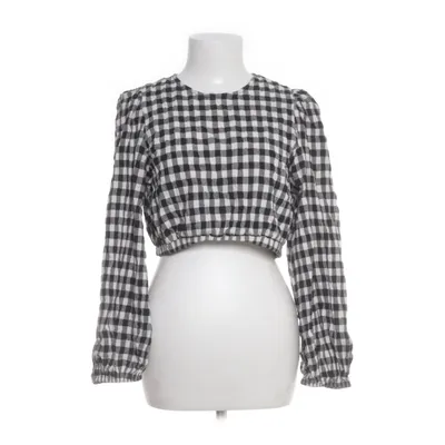 Crop top (Black, White) from Edited Organic cotton, Elastane
