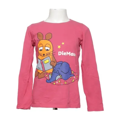 Langærmet t-shirt (Pink) fra DieMaus Bomuld