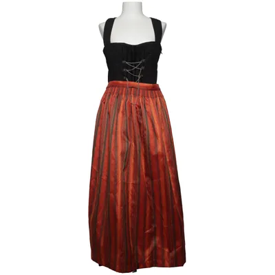 Dirndl (Schwarz, Orange, Braun) von Lisa's Landhaus Baumwolle, Leinen, Polyester, Viskose
