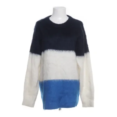 Sweater (Blå, Flerfarvet) fra H&M Premium Quality Elastan, Mohair, Polyamid, Uld