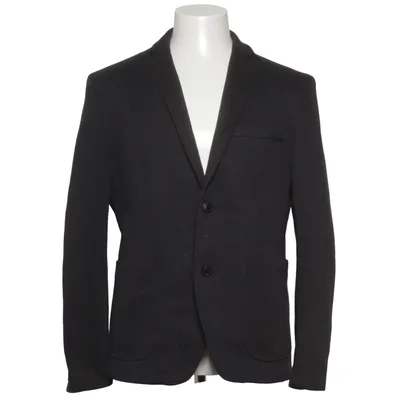 Blazer (Black) from Ombre Cotton, Polyester