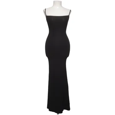Maxikleid (Schwarz) von Ninepine Bambus, Elasthan, Recyceltes Polyester