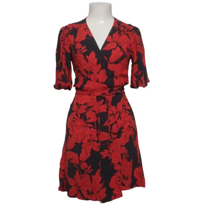 Wikkeljurk (Rood, Zwart) van Mango Suit Viscose