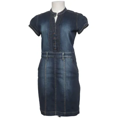 Robe en jean (Bleu) de Denim by Lindex Coton, Élasthane
