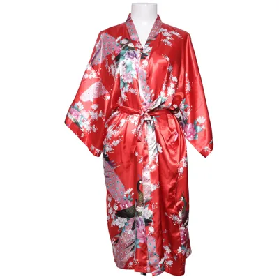 Morgonrock (Röd, Flerfärgad) från SP Collection