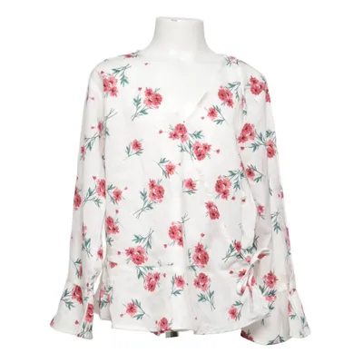 Blouse (Wit, Rood, Groen) van Skills Polyester