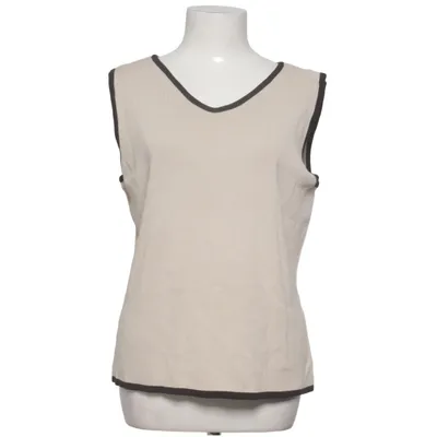 Pull sans manches (Beige, Noir) de Paon Coton, Viscose