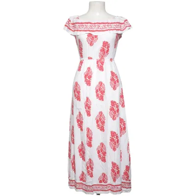 Maxi jurk (Wit, Rood) van Dotti Viscose