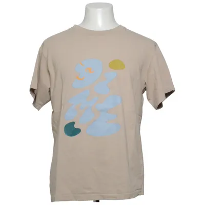 T-shirt (Beige, Meerkleurig) van Dime Katoen