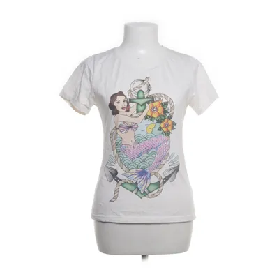 T-shirt (White, Multicolored) from Top Vintage Cotton, Elastane