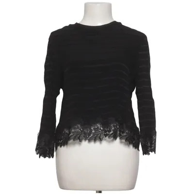 Blouse (Black) from Sandro Polyester, Viscose