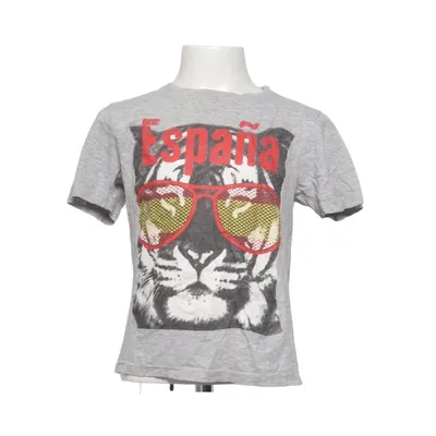 T-shirt (Grijs, Meerkleurig) van Rebel Katoen, Viscose