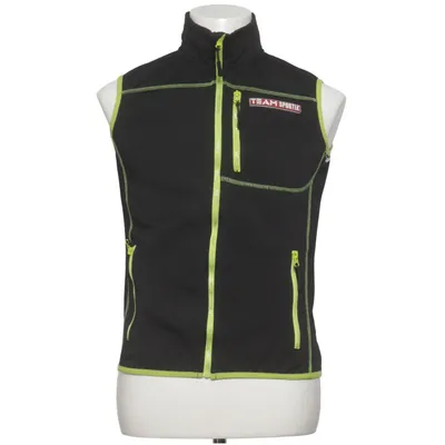 Outdoor vest (Zwart, Groen) van Team Sportia Polyester