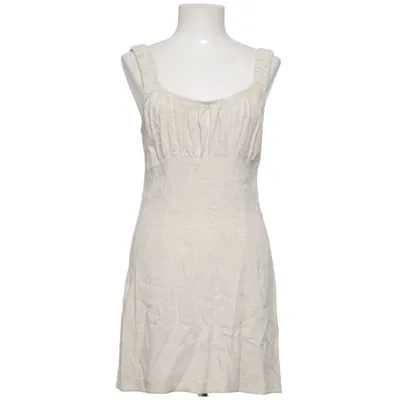 Kjole (Beige) fra Urban Outfitters Linned, Viscose