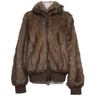 Vinterjakke (Brun) fra JSFN Akryl, Polyester
