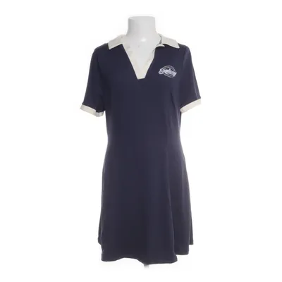 Polo dress (Blue, White) from Lovito Polyester