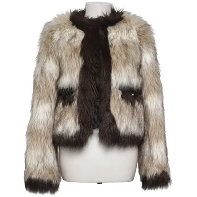 Winterjas (Bruin, Beige) van Lanvin x H&M Acryl, Polyester