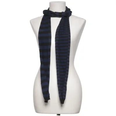 Echarpe à costume (Bleu, Noir) de Filippa K Cachemire, Coton