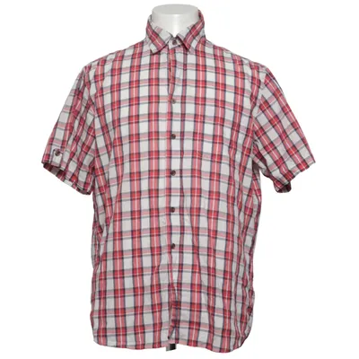 Chemise à manches courtes (Rouge, Blanc, Bleu) de Dressmann Coton, Polyester