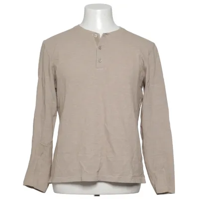 T-shirt manches longues (Beige) de Dressmann Coton