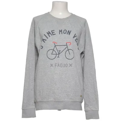 Sweatshirt (Grijs) van Faguo Katoen, Polyester
