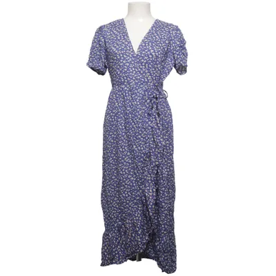 Wrap dress (Blue, White) from Happy Holly Viscose
