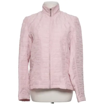 Jacket (Pink) from Ofelia Polyester, Viscose