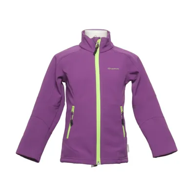 Veste anti-froid (Violet, Vert) de Quechua Polyester, Polyuréthane
