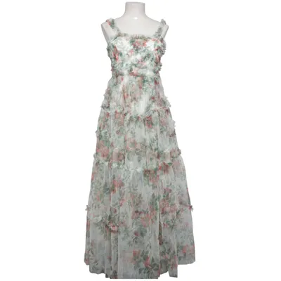 Långklänning (Vit, Grön, Flerfärgad) från JardinVue Polyester