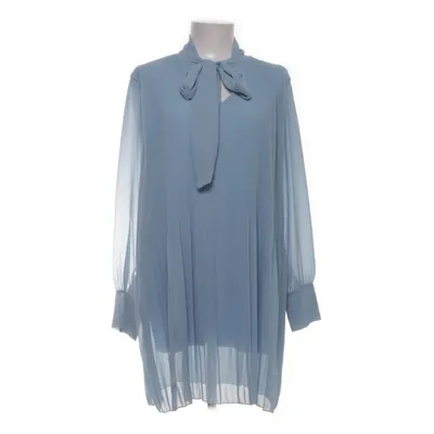 Knytblus (Blå) från New Collection Elastan, Polyester, Viskos