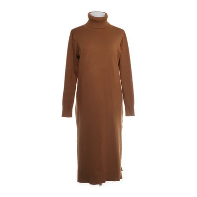 Jurk met col (Bruin) van Saint Tropez Polyamide, Viscose
