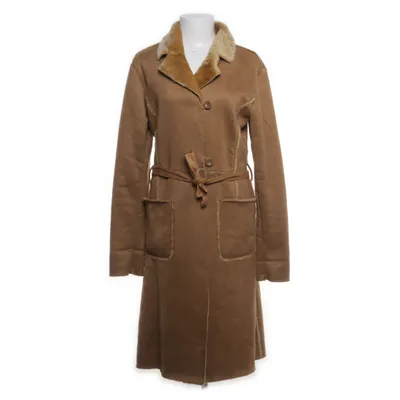 Vinterfrakke (Brun) fra Côté Femme Akryl, Polyester
