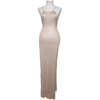 Maxi jurk (Beige) van Coline Polyester