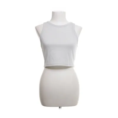 Crop top (Sort) fra H&M Elastan, Polyester