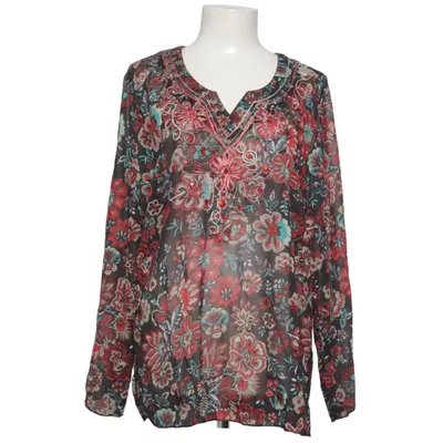 Blouse (Noir, Multicolore) de New Woman Soie