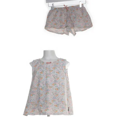 Pajamas (White, Pink) from Polarn O. Pyret Organic cotton, Elastane
