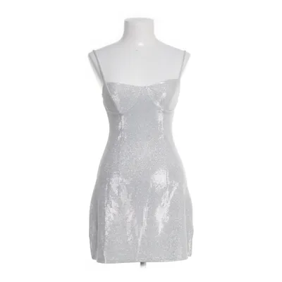 Cocktail dress (Silver) from Divided by H&M Elastane, Metallic fiber, Polyester