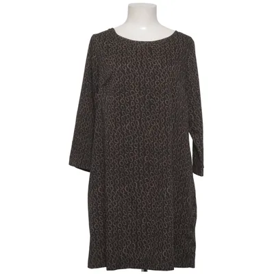 Jurk (Zwart, Beige) van Geena Polyester