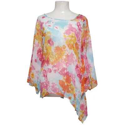 Blus (Blå, Rosa, Orange) från Carisma Polyester