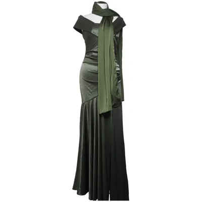 Avondjurk (Groen) Polyester
