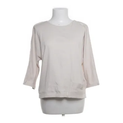 Blouse (Beige) van Marc Cain Katoen, Elastaan