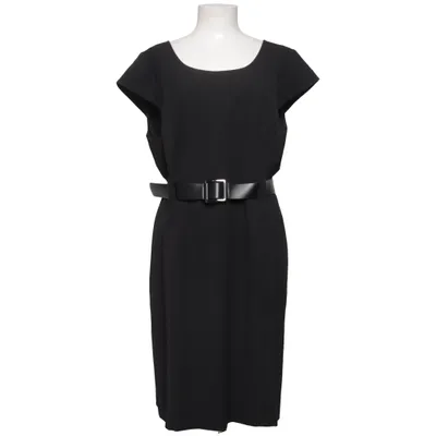 Kjole (Sort) fra Tahari Acetat, Elastan, Polyester, Viscose