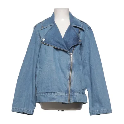 Denimjakke (Blå) fra ONLY Blue Denim Bomuld