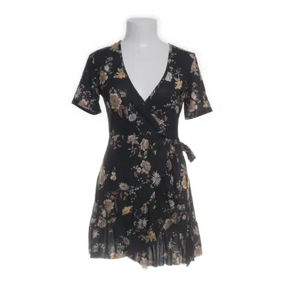 Kjole (Sort, Flerfarvet) fra Boohoo Elastan, Polyester
