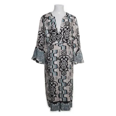 Jurk (Blauw, Zwart, Grijs, Meerkleurig) van By Malene Birger Zijde, Viscose