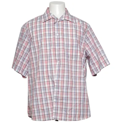 Chemise à manches courtes (Rouge, Bleu, Blanc) de Walbusch Coton