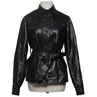 Överskjorta (Pu Belted Jacket) från Chloé B x NA-KD Polyester, Polyuretan