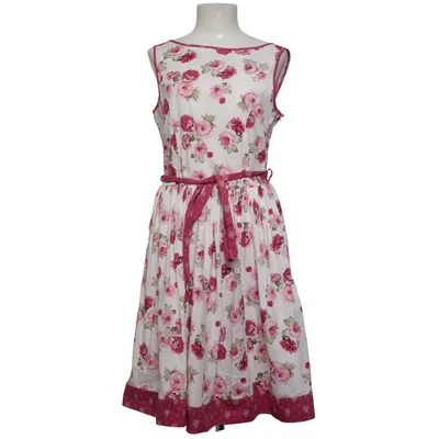 Klänning (Vit, Rosa, Flerfärgad) från Ramona Lippert Bomull, Polyester