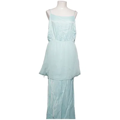 Robe longue (Bleu) de Never Fully Dressed Polyester, Viscose