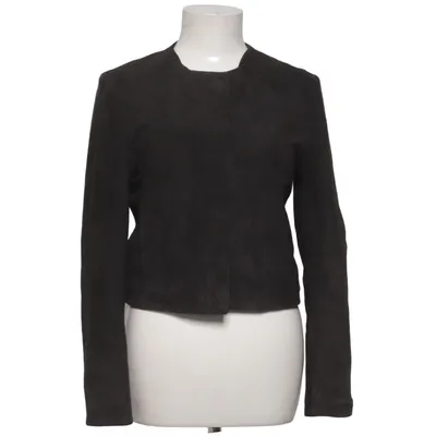 Veste en cuir (Noir) de A.O.CMS Coton, Cuir, Polyester